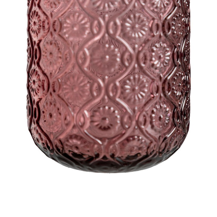 Ixia Vaso Rosa de Cristal para Decoración, 260ml Ixia Vaso Rosa de Cristal para Decoración, 260ml