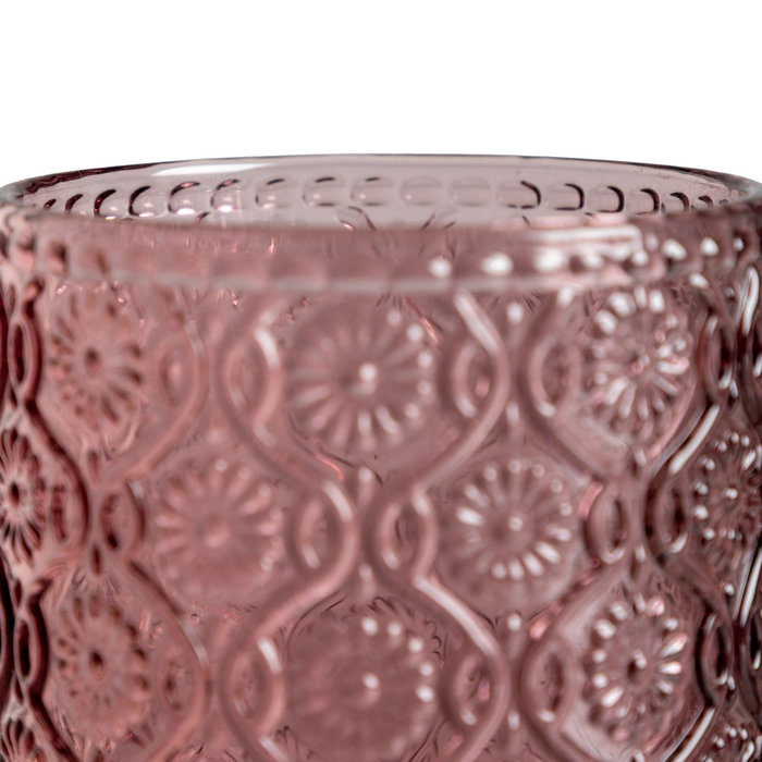 Ixia Vaso Rosa de Cristal para Decoración, 260ml Ixia Vaso Rosa de Cristal para Decoración, 260ml