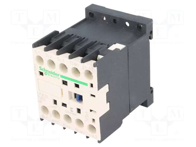 SCHNEIDER ELECTRIC LP1K1210BD Contactor TeSys K 3-polar 24VDC 12A