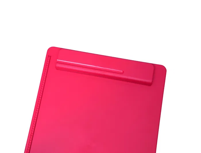 Maul Portanotas A4 Plástico Reciclado con Pinza Rojo Made in Germany