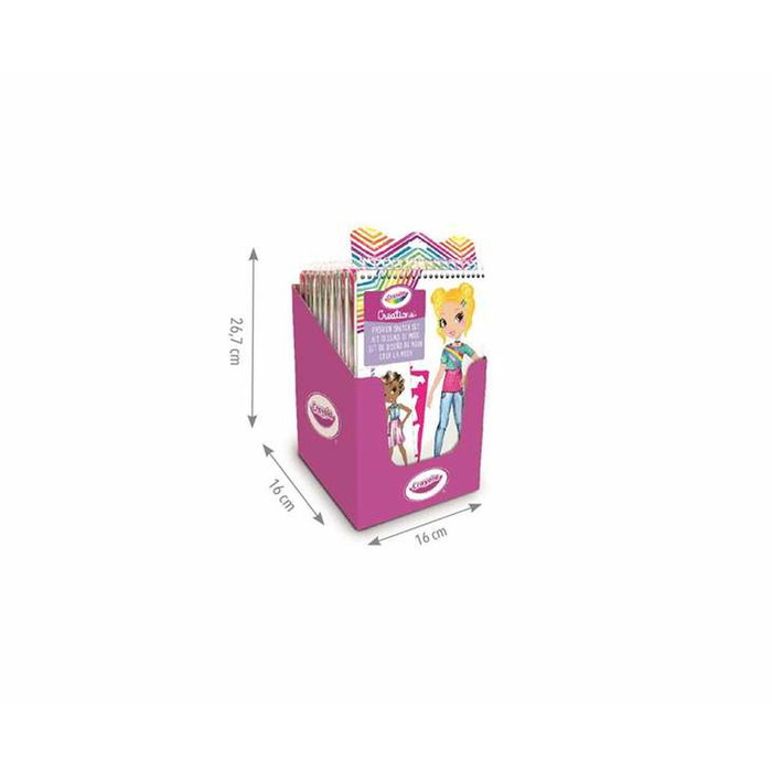 Crayola Álbum Creations Diseño de Moda 15x28 cm Crayola Álbum Creations Diseño de Moda 15x28 cm