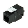 ROLINE Keystone Jack Cat.6 Class E RJ-45 sin blindaje negro