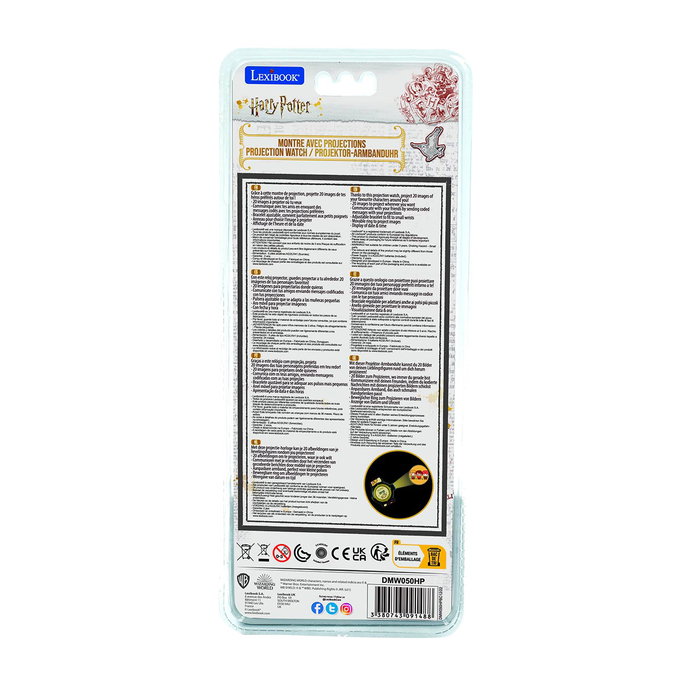 Lexibook Reloj Digital DMW050HP Harry Potter con Proyección de Mensajes