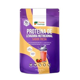 ENERGY FEELINGS Proteína de Levadura de Fresa 500 g Pack XL EF