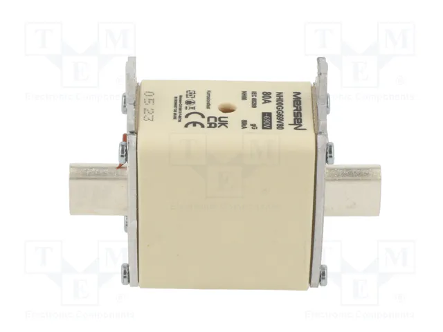 MERSEN Fusible de Cartucho NH00 80A 690VAC MERSEN Fusible de Cartucho NH00 80A 690VAC