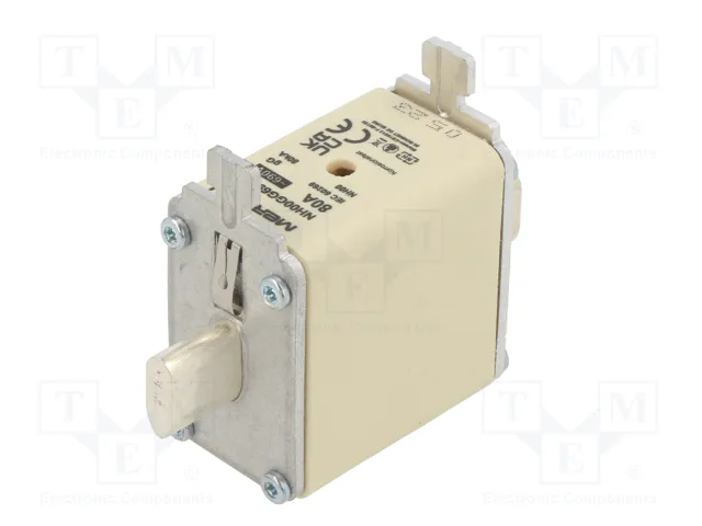 MERSEN Fusible de Cartucho NH00 80A 690VAC MERSEN Fusible de Cartucho NH00 80A 690VAC