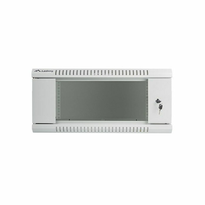 Lanberg Armario rack de pared 19 pulgadas 4U 600x600 Gris