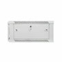 Lanberg Armario rack de pared 19 pulgadas 4U 600x600 Gris