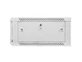 Lanberg WF01-6604-10S Armario Rack 4U Montaje Pared 19", 600x600 mm, Gris, Bloqueo Teclado, Capacidad 60 kg