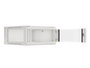 Lanberg Armario Rack Mural 19 pulg. 4U 600x600 Gris V2