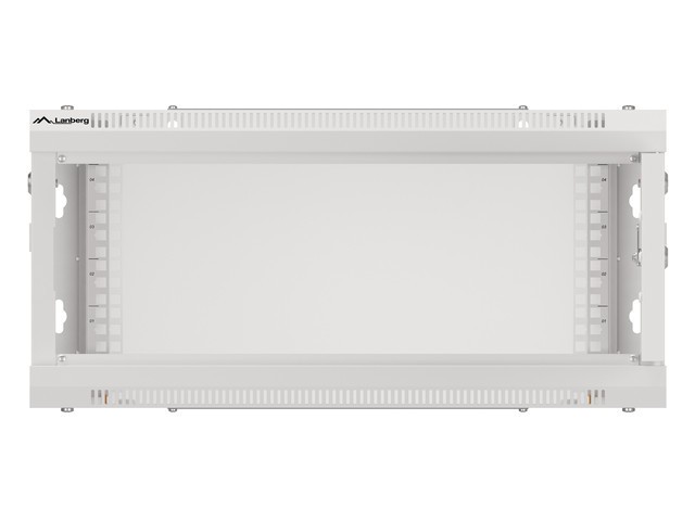 Lanberg Armario Rack Mural 19 pulg. 4U 600x600 Gris V2