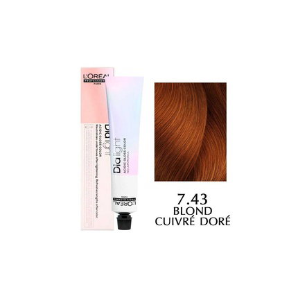 L'Oréal Professionnel Paris DIA LIGHT 7.43 Gel-Creme Acide L'Oréal Professionnel Paris DIA LIGHT 7.43 Gel-Creme Acide
