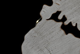 DKD Home Decor 2 x 99 x 99 cm Decoración Pared Loft Metal Led Negro Blanco (2 Unidades)