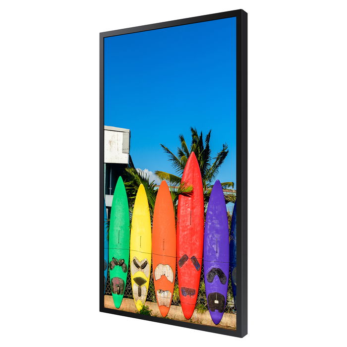 Samsung OM55B Pantalla de Señalización Digital 139.7cm(55") LED Negra 4K Ultra HD 3840 x 2160 Pixeles 3000 cd/m² 24/7 Wifi