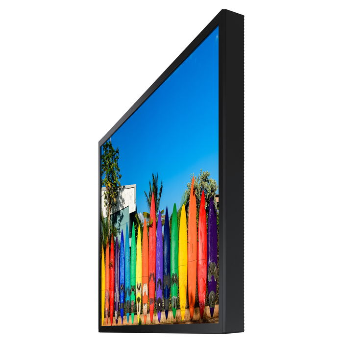 Samsung OM55B Pantalla de Señalización Digital 139.7cm(55") LED Negra 4K Ultra HD 3840 x 2160 Pixeles 3000 cd/m² 24/7 Wifi
