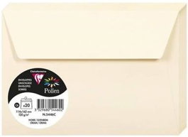 EXACOMPTA Sobres Pollen Marfil 114x162 mm (20 unidades)