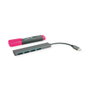 ROLINE Hub USB 3.2 Gen 1 14.02.5052, 4 puertos Type-A, conexión Type-C, Gris