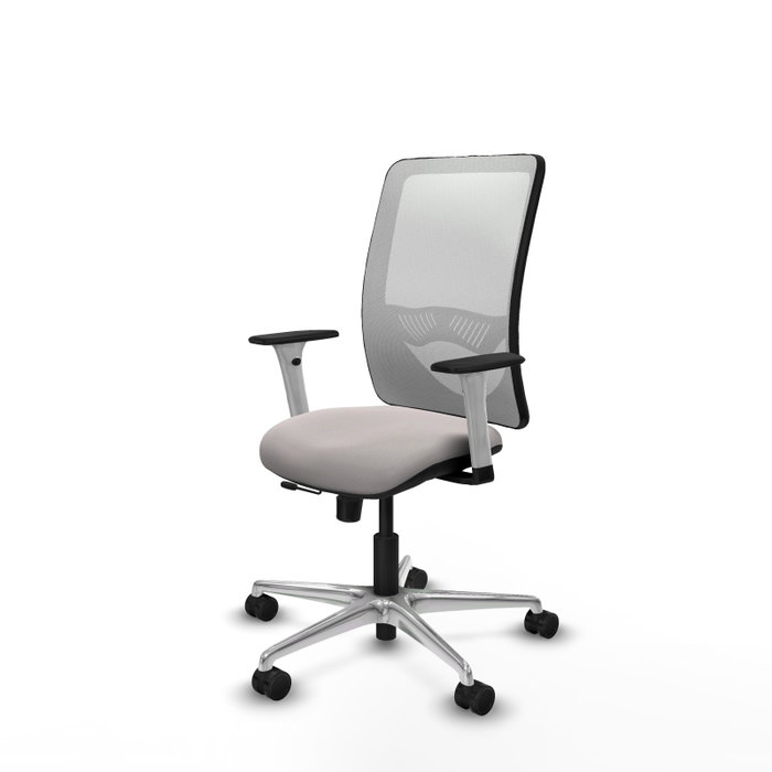 PIQUERAS Y CRESPO Silla de oficina Zulema Blanca con mecanismo Sincro/Traslack PIQUERAS Y CRESPO Silla de oficina Zulema Blanca con mecanismo Sincro/Traslack