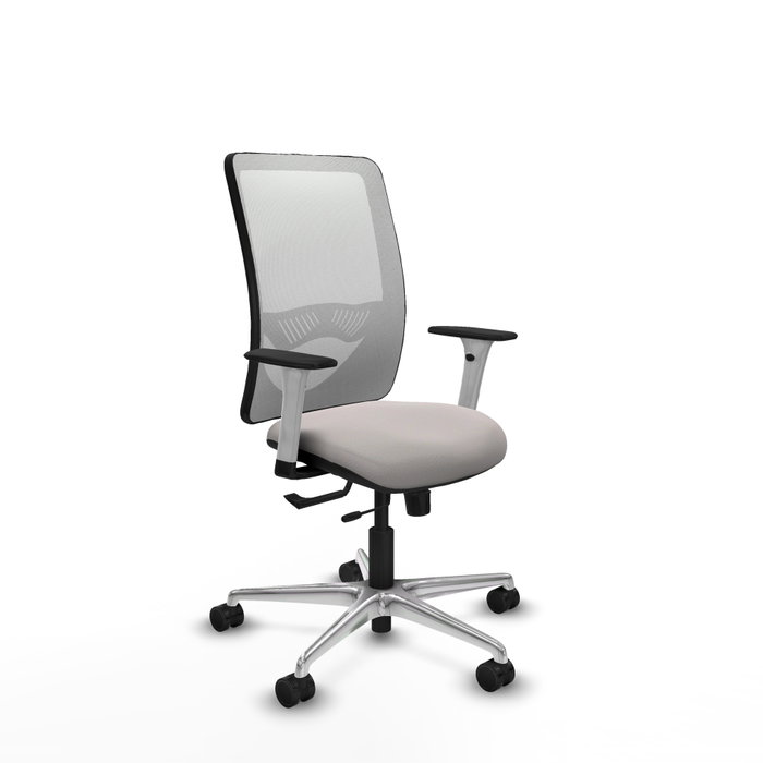 PIQUERAS Y CRESPO Silla de oficina Zulema Blanca con mecanismo Sincro/Traslack PIQUERAS Y CRESPO Silla de oficina Zulema Blanca con mecanismo Sincro/Traslack