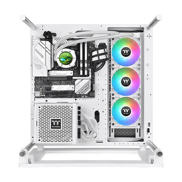 Thermaltake TH360 V2 Ultra ARGB Sync CPU Liquid Cooler Snow Edition All-In-One Refrigeración Líquida Blanco 36 cm