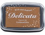 Tsukineko Almohadilla de tinta DELICATA destello dorado metálica brillante 95x65mm