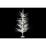DKD Home Decor Árbol de Navidad LED de Metal Blanco 45x45x90 cm con 56 Luces