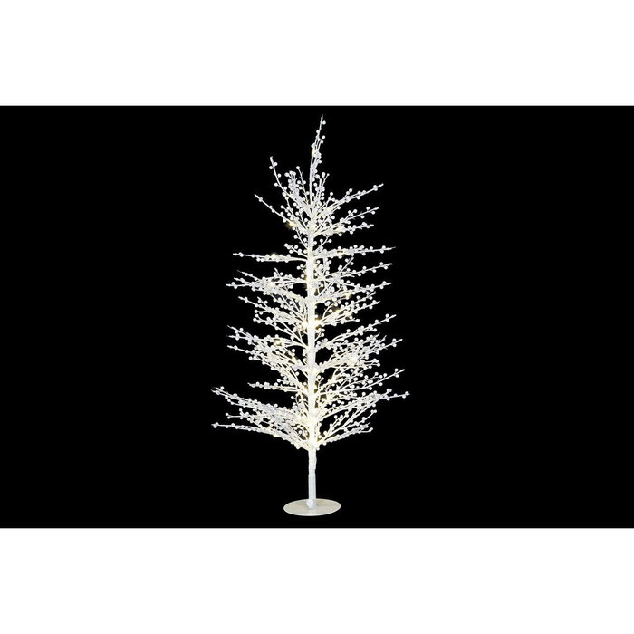 DKD Home Decor Árbol de Navidad Fantasía Blanco 45 x 90 x 45 cm con LED