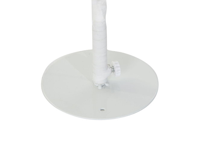 DKD Home Decor Árbol de Navidad LED de Metal Blanco 45x45x90 cm con 56 Luces