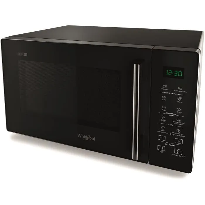 Whirlpool Microondas Independiente MWP251B - Negro - 25L - 28x48x41 cm Whirlpool Microondas Independiente MWP251B - Negro - 25L - 28x48x41 cm