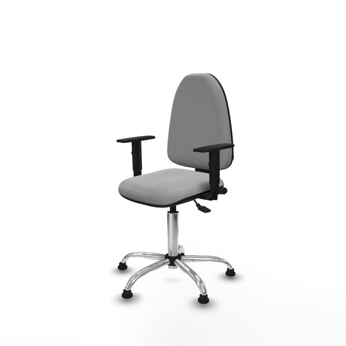 PIQUERAS Y CRESPO Silla de oficina Aýna Gris claro con mecanismo Asincro PIQUERAS Y CRESPO Silla de oficina Aýna Gris claro con mecanismo Asincro