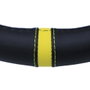 Momo Funda de Volante Fun Negro-Amarillo 38-39cm