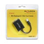 DeLOCK Adaptador de vídeo Mini DisplayPort a VGA 65256, Negro