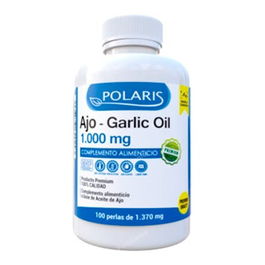 POLARIS Ajo 1000Mg. 100 Perlas - Complemento Cardiovascular Antioxidante Sin Gluten