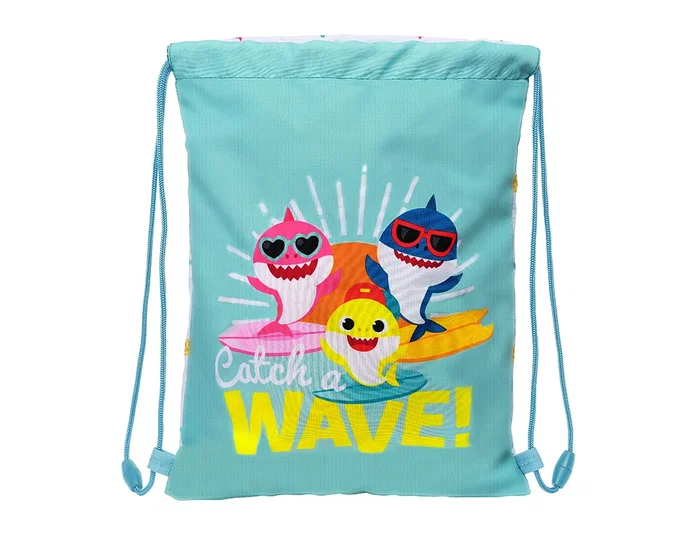 Safta Saco Plano Junior Baby Shark Surfing