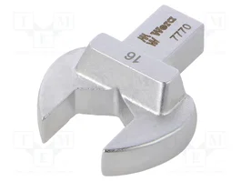 WERA Terminación de llave plana de 16mm para llave dinamométrica serie 7770