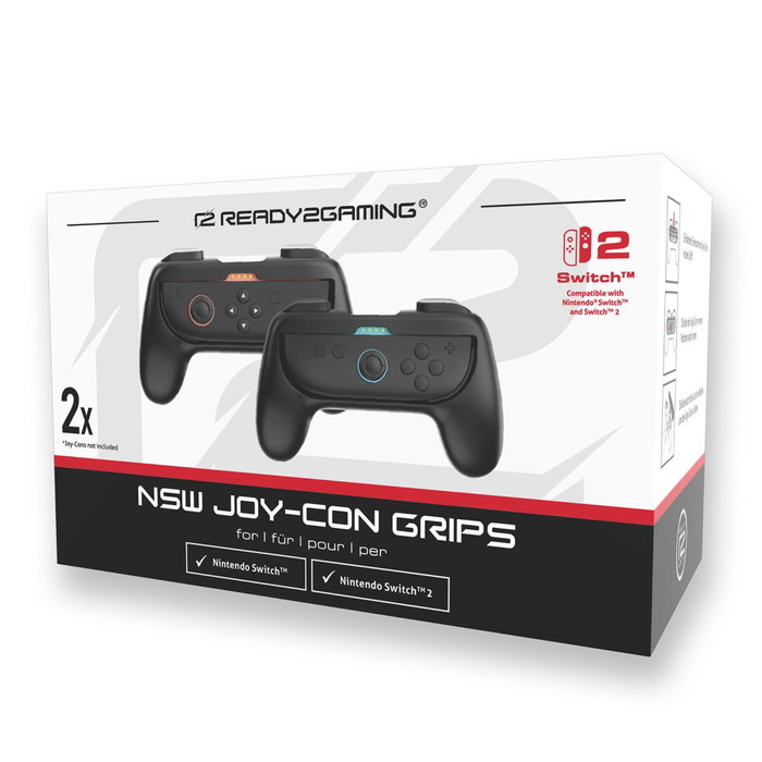 ready2gaming GRIPS 2pcs para Nintendo Switch y Switch 2 ready2gaming GRIPS 2pcs para Nintendo Switch y Switch 2