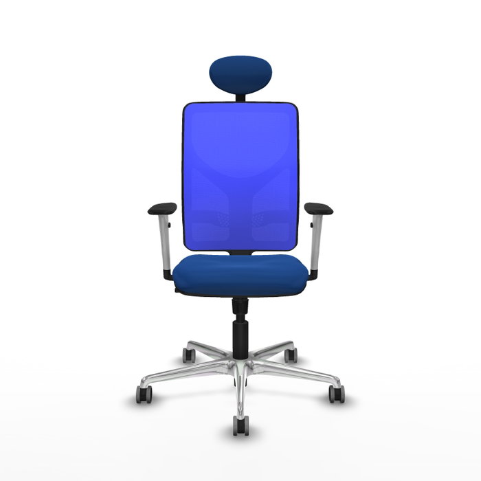 PIQUERAS Y CRESPO Silla de oficina Motilla Azul con mecanismo Sincro PIQUERAS Y CRESPO Silla de oficina Motilla Azul con mecanismo Sincro