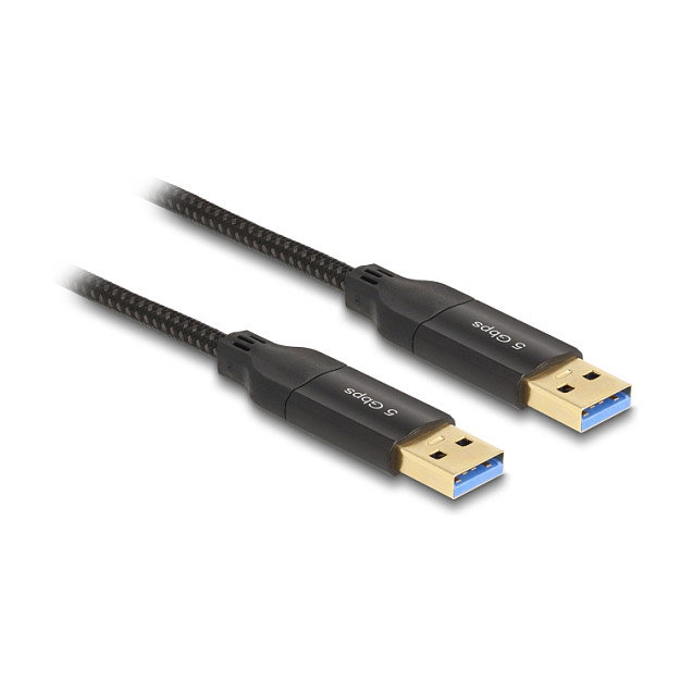 DeLOCK Cable USB C USB C 5 Gbps 2 m con Adaptador a USB A, Negro - 89007 DeLOCK Cable USB C USB C 5 Gbps 2 m con Adaptador a USB A, Negro - 89007
