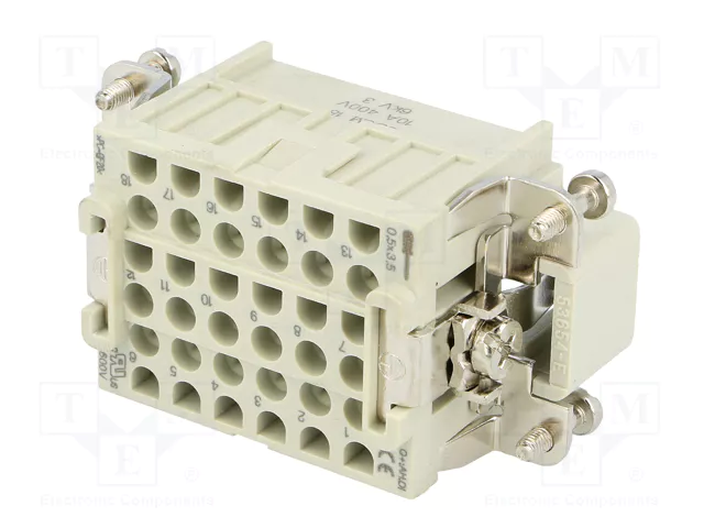 ILME CDSM18 Conector HDC Macho de 18 Pines