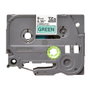 Brother TZe-721 Cinta laminada verde/negro 9mm x 8m