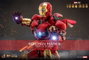 Hot Toys Iron Man Mark III (Armor Suit Up Version) Movie Masterpiece Diecast 1/6