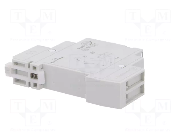 FINDER Relé de instalación biestable 24V DC NA para raíl DIN