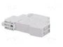 FINDER Relé de instalación biestable 24V DC NA para raíl DIN