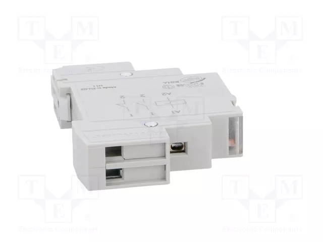 FINDER Relé de instalación biestable 24V DC NA para raíl DIN