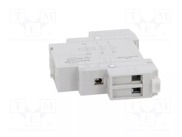 FINDER Relé de instalación biestable 24V DC NA para raíl DIN