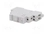 FINDER Relé de instalación biestable 24V DC NA para raíl DIN