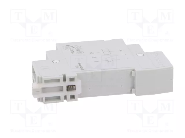 FINDER Relé de instalación biestable 24V DC NA para raíl DIN