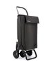 Rolser SBELTA TWEED4.2 Carrito de la compra con bolsa de cuadros negro