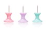 Pincello Chinchetas 10 Pzs Grande Surtidos Colores 8x12.5x2.5cm (Set de 48)