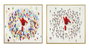 DKD Home Decor Cuadro Lienzo Resina 80x80x3,5 Hombre Surtido de 2
